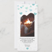 Danke - Hochzeitkarte (Rückseite)