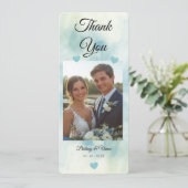 Danke - Hochzeitkarte (Stehend Vorderseite)