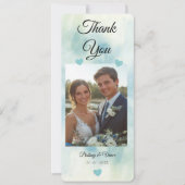 Danke - Hochzeitkarte (Vorderseite)