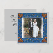 Danke Hochzeits-Foto-Rahmen (Vorne/Hinten)