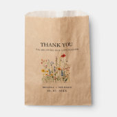 Danke Hochzeits-Samenpäckchen-Geschenke Geschenktütchen (Vorderseite)