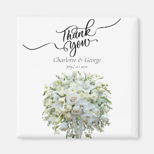 Danke Hochzeitsstrauß Blumen Hochzeitsgunst Magnet