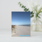 Danke Holiday Postcard Feiertagspostkarte (Stehend Vorderseite)