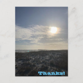 Danke Holiday Postcard Feiertagspostkarte