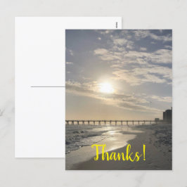 Danke Holiday Postcard Feiertagspostkarte