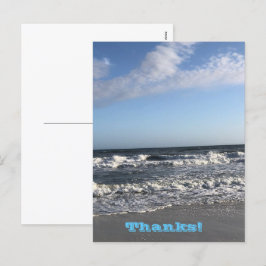 Danke Holiday Postcard Feiertagspostkarte