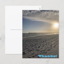 Danke Holiday Postcard Feiertagspostkarte