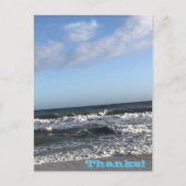 Danke Holiday Postcard Feiertagspostkarte (Vorderseite)