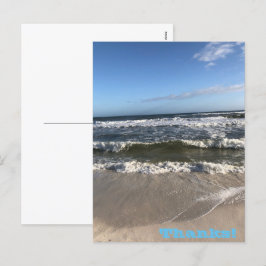 Danke Holiday Postcard Feiertagspostkarte