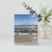 Danke Holiday Postcard Feiertagspostkarte (Stehend Vorderseite)