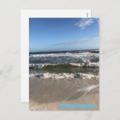 Danke Holiday Postcard Feiertagspostkarte (Vorne/Hinten)