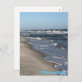 Danke Holiday Postcard Feiertagspostkarte (Vorne/Hinten)