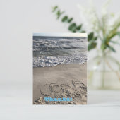 Danke Holiday Postcard Feiertagspostkarte (Stehend Vorderseite)