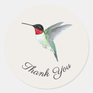Danke, Hummingbird Sticker