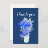 Danke Hydrangea Garden Blume Art (Vorne/Hinten)