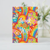 DANKE IHNEN FARBKARTE EINLADUNG (Stehend Vorderseite)