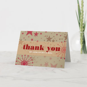 Danke Ihnen Gracias Merci Danke Sterne Karte
