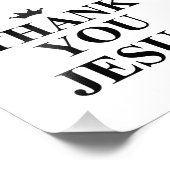 DANKE IHNEN JESUS FOTODRUCK (Ecke)