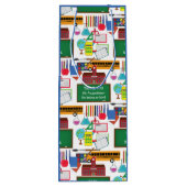 DANKE IHNEN Lehrer Lehrerauswertungsschule BLAU Geschenktüte Für Weinflaschen (Rückseite)