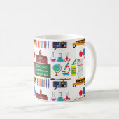 DANKE IHNEN Lehrerauswertungsschule Kaffeetasse (VorderseiteRechts)