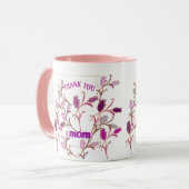 DANKE IHNEN MAMA TASSE EINFACH ART GIFT FÜR JEDEN (Vorderseite Links)