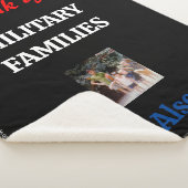 DANKE IHNEN MILITÄRISCHE FAMILIEN SHERPADECKE (3/4)