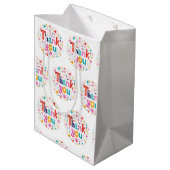 Danke Ihnen Mittlere Geschenktüte (Rückseite Schrägansicht)