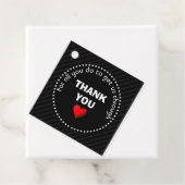 DANKE IHNEN NHS Custom Black Geschenkanhänger (Beispiel)