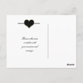 DANKE IHNEN POSTCARD - BOTTOM UNSERES HERZES POSTKARTE (Rückseite)