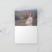 DANKE IHNEN Rustikaler Buck Deer Baby Shower Boy | (Innenseite)