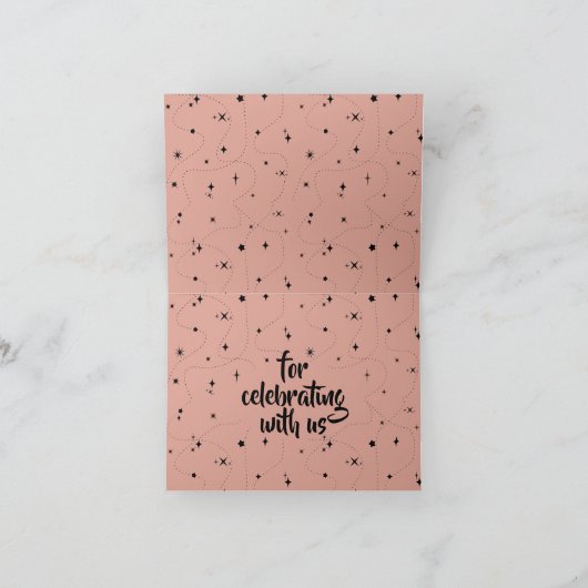 Danke, il Rose Dankeskarte (Innenseite)