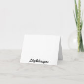 Danke in 8 Sprachen-Shukran-Arabisch (Rückseite)