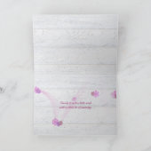 Danke, in polka dot band karte (Innenseite)