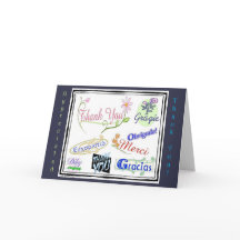 Danke in vielen Sprachen