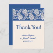 Danke, indisches/jüdisches zu kardieren dankeskarte (Vorne/Hinten)