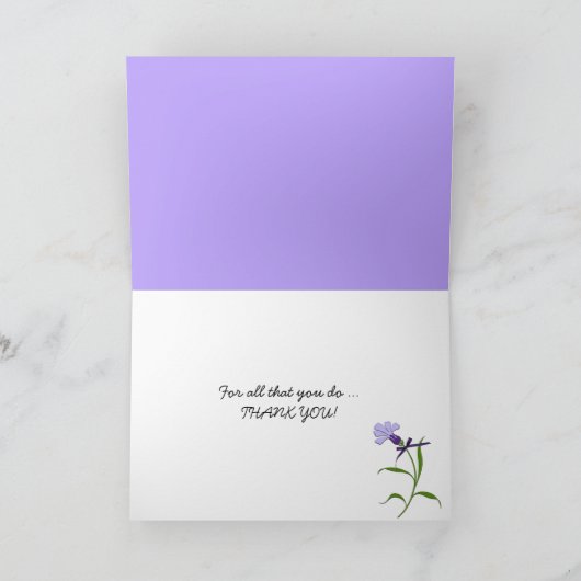 Danke Iris Bouquet (Innenseite)