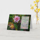 Danke | Irische Rose | Börsenkurskarte Karte (Gelbe Blume)