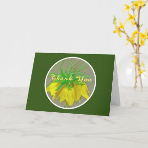 DANKE/JELLOW CROWN IMPERIAL/EINZIGARTIGE TULIP KARTE