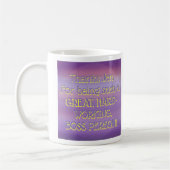DANKE Jen! Lila Moon Mist Kaffeetasse (Links)
