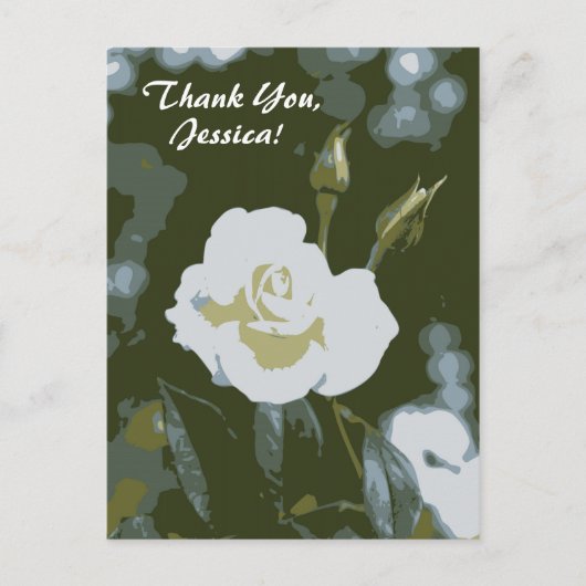 Danke, Jessica! Postkarte (Vorderseite)