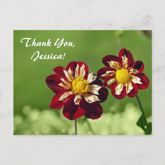 Danke, Jessica! Postkarte (Vorderseite)