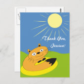 Danke, Jessica! Postkarte (Vorne/Hinten)