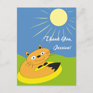 Danke, Jessica! Postkarte
