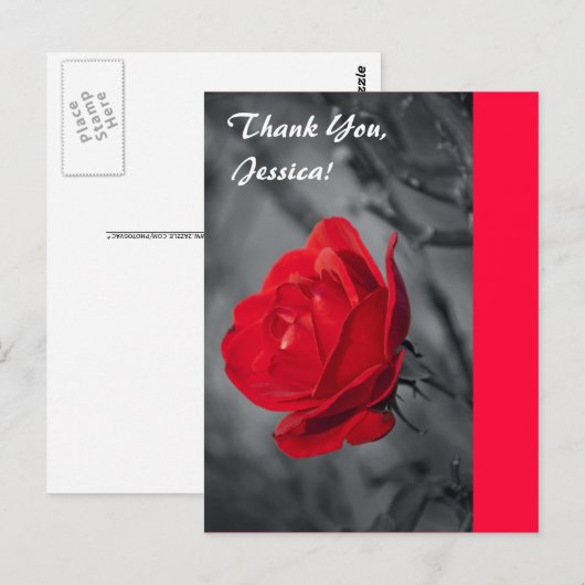 Danke, Jessica! Postkarte (Vorne/Hinten)