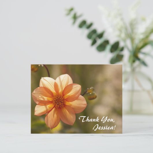 Danke, Jessica! Postkarte (Stehend Vorderseite)