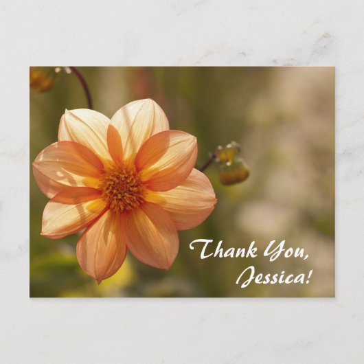 Danke, Jessica! Postkarte (Vorderseite)