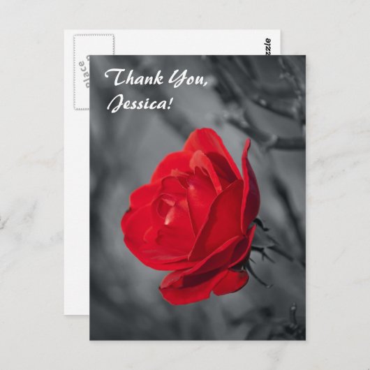 Danke, Jessica! Postkarte (Vorne/Hinten)