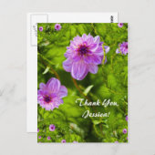 Danke, Jessica! Postkarte (Vorne/Hinten)