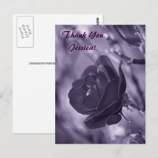 Danke, Jessica! Postkarte (Vorne/Hinten)