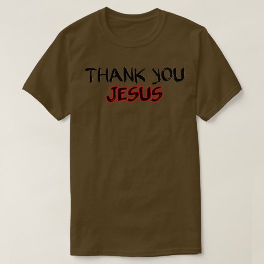 Danke Jesus 4 T-Shirt (Design vorne)